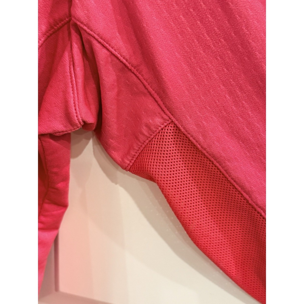 San Soleil Shirt Womens Size Large 1/4 Zip Pullover UPF 50 Sun Pink Lightweight - Picture 3 of 5